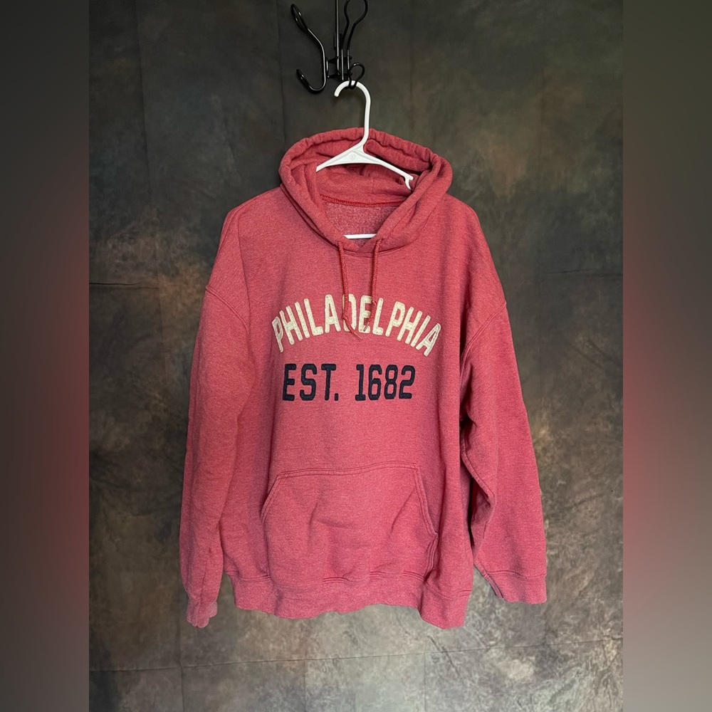 Philadelphia Red Hoodie